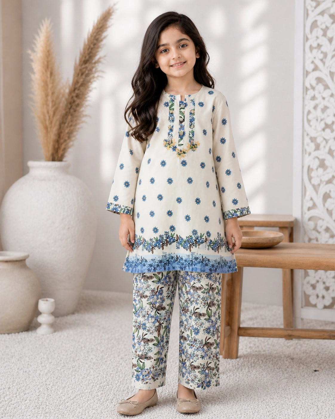 2 Pc Lawn Shirt & Trouser