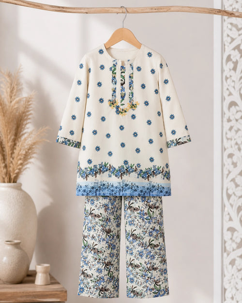 2 Pc Lawn Shirt & Trouser