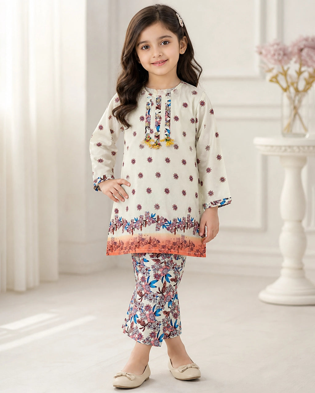 2 Pc Lawn Shirt & Trouser