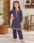 2 pc Lawn Chuniri Printed Dress