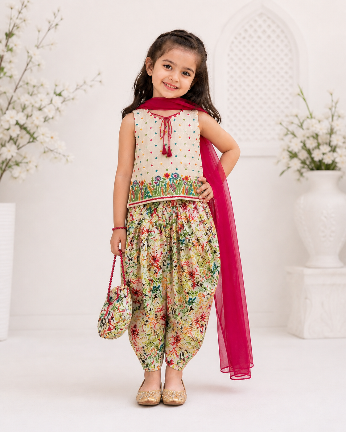 Kurti Samosa Shalwar