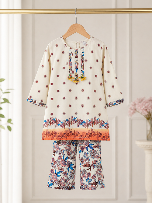 2 Pc Lawn Shirt & Trouser