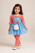 Girls Net Fancy Frock