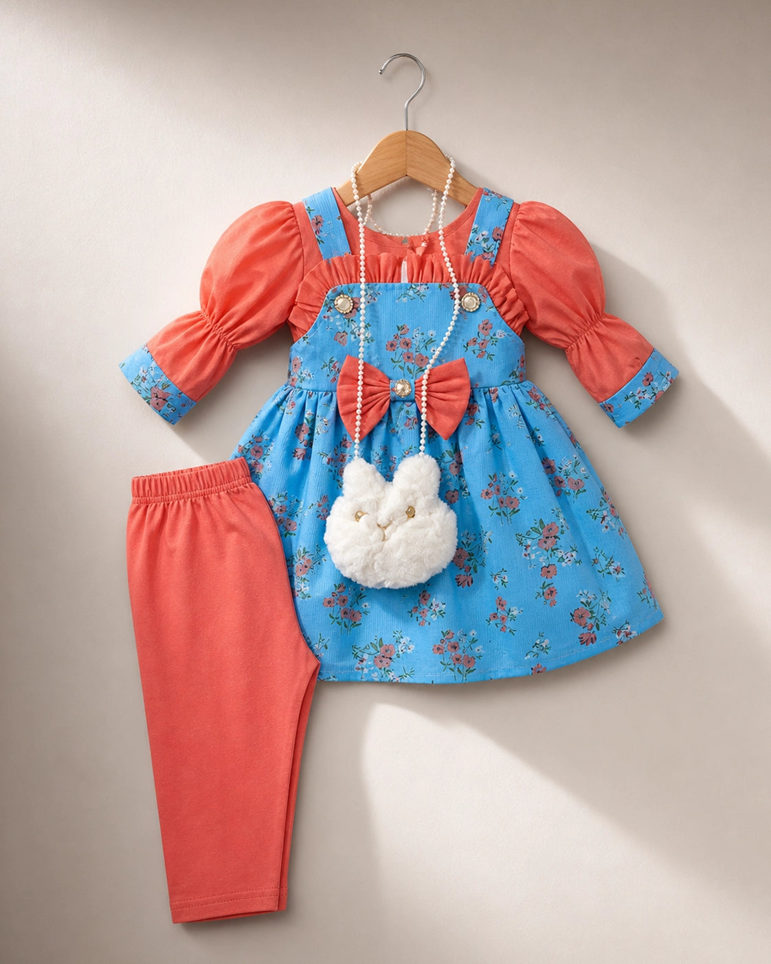 Girls Net Fancy Frock