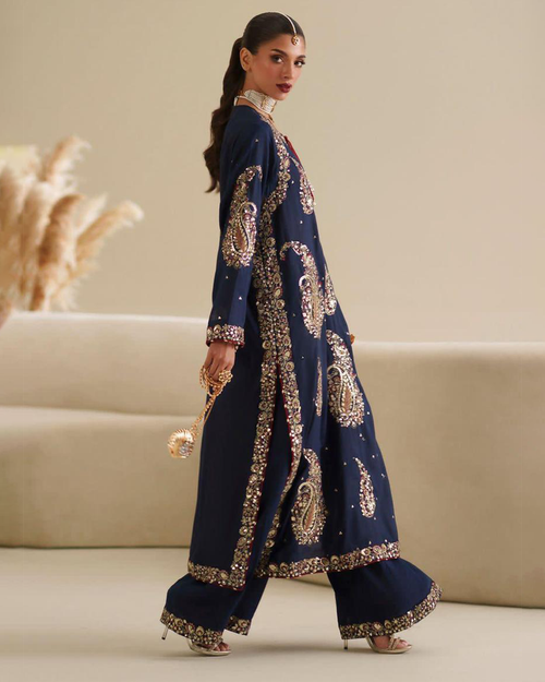 2 PC Heavy Embroidered Unstitched Collection