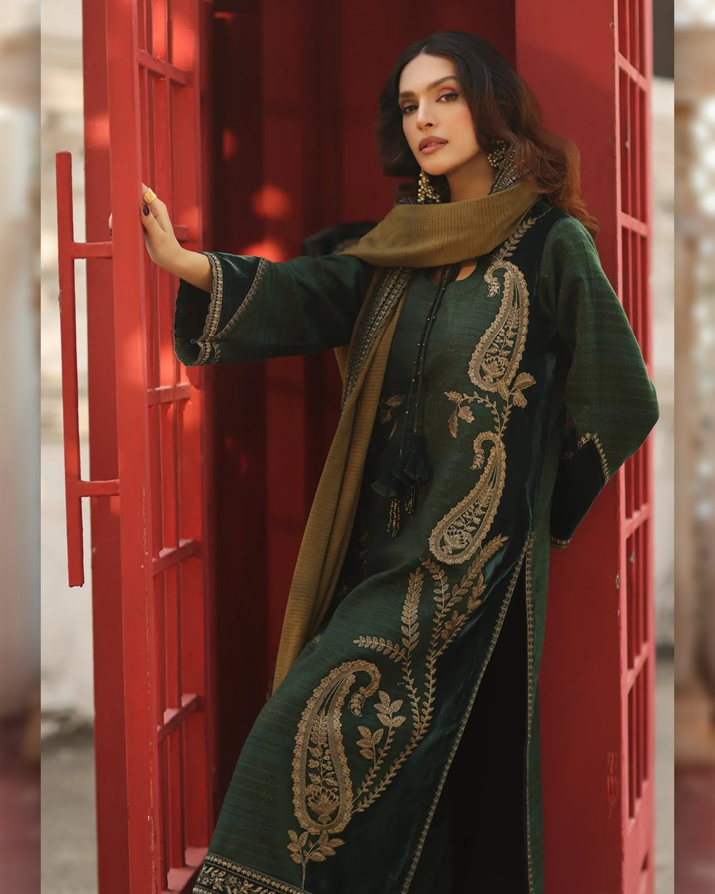 3 Pc Embroided Airjet Dhanak best Collection 2026
