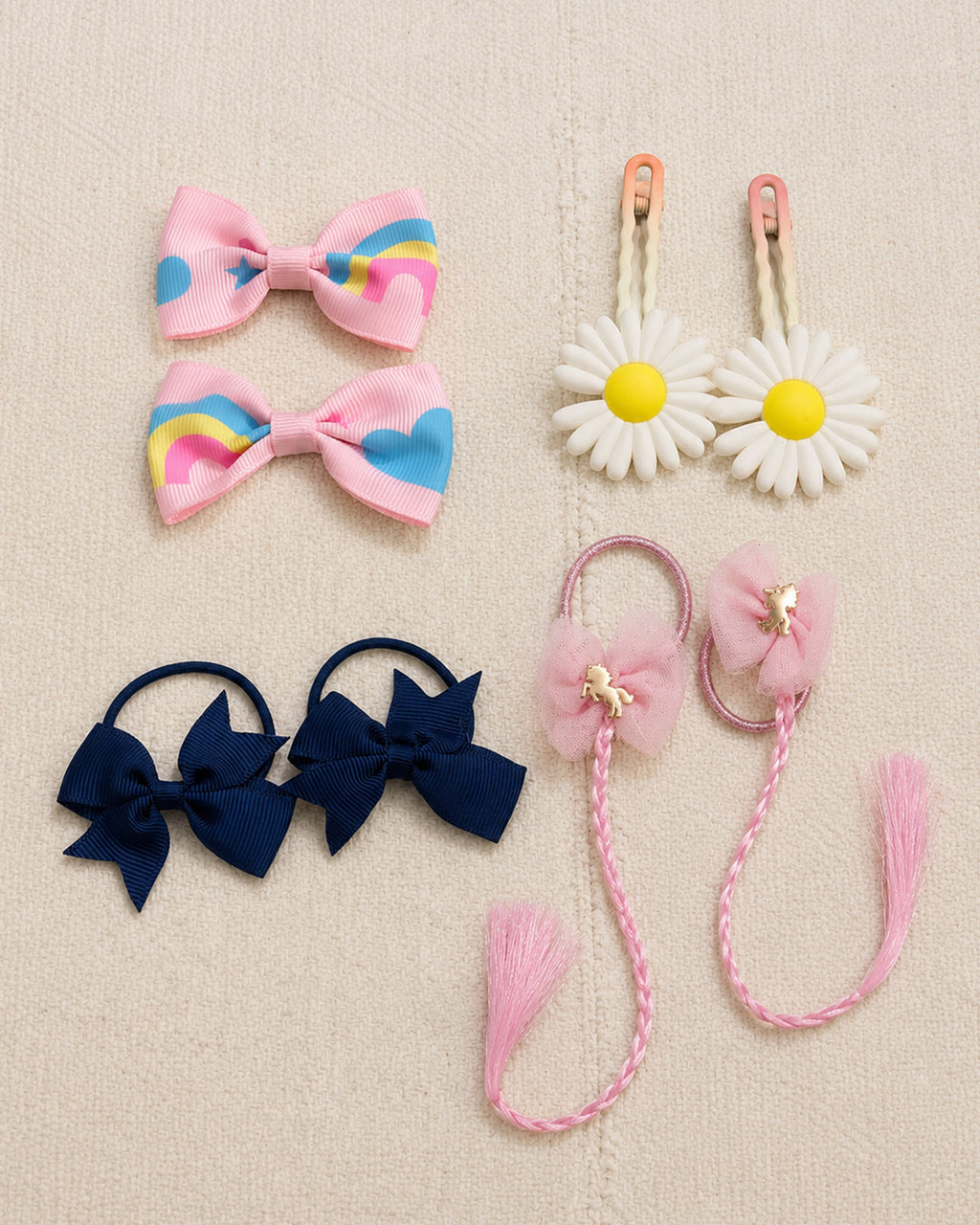 Fancy Bow Hair Pin's & Band