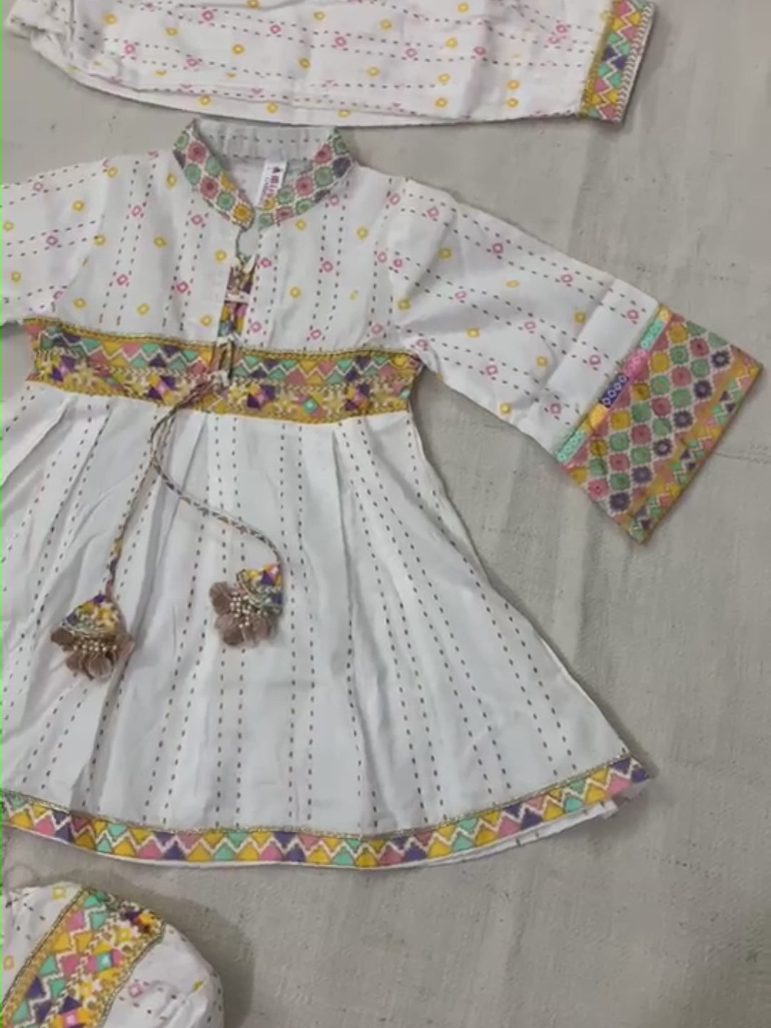 Dress With Potli Bag